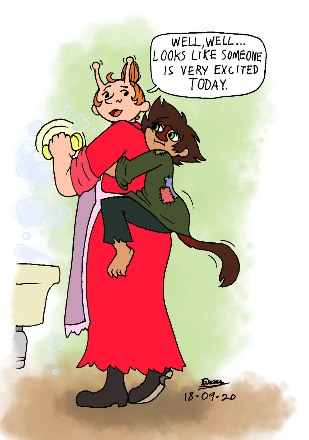 Joxter and Mymble by tmntsam on DeviantArt