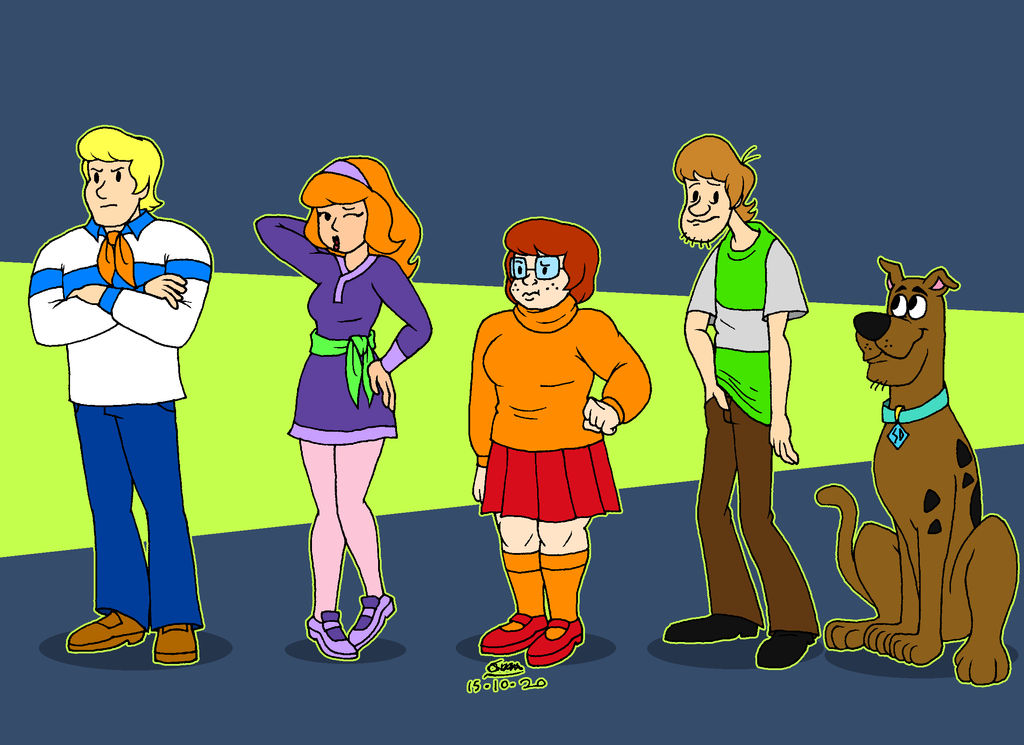 The Scooby Doo Gang - Season 2 by tmntsam on DeviantArt