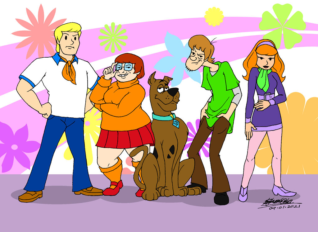 Scooby Gang Group 2 by tmntsam on DeviantArt