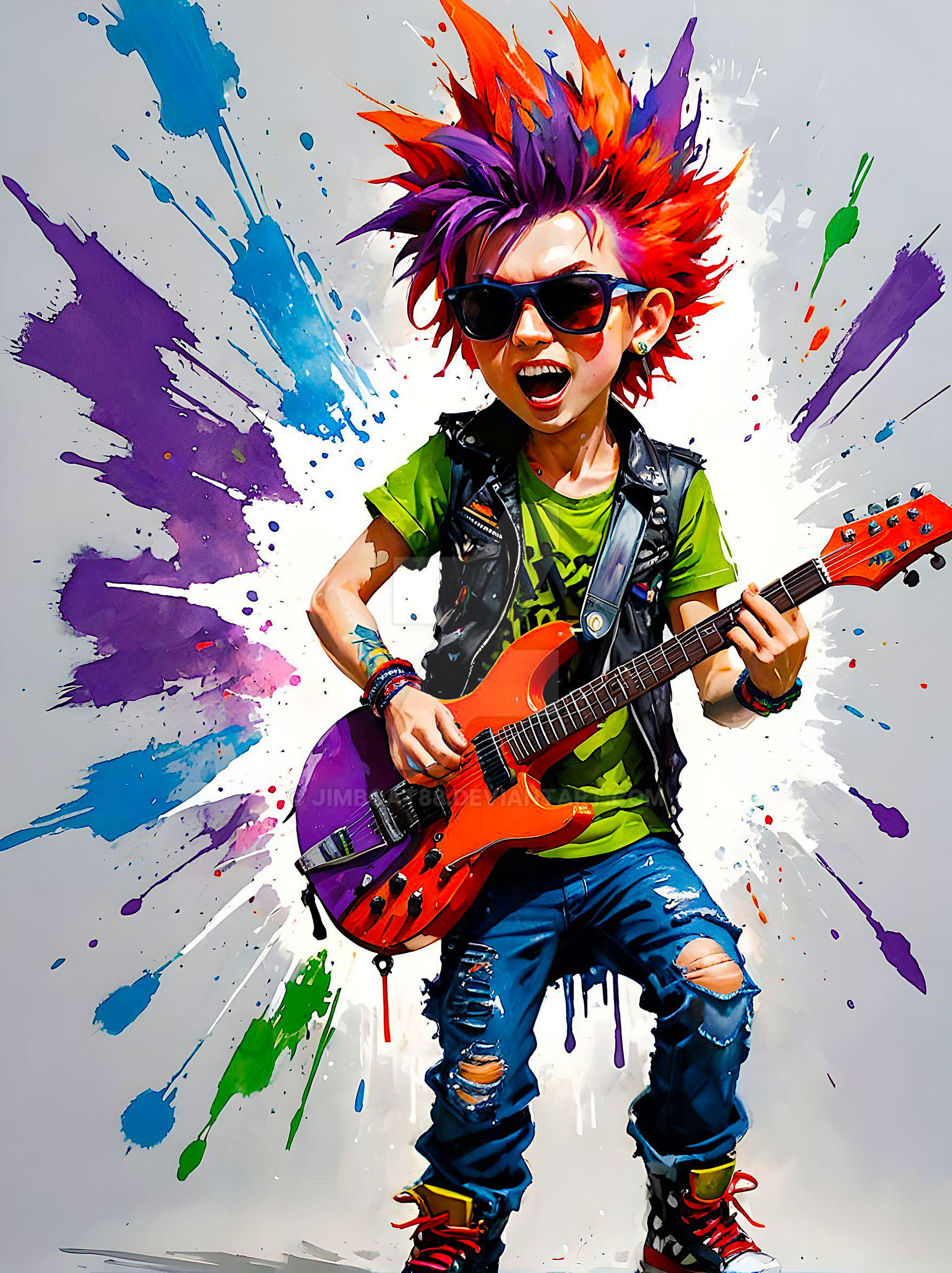 Punk Rocker by Jimboat88 on DeviantArt