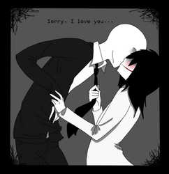 Slenderman and Jeff The Killer