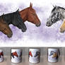 Horsey mug design