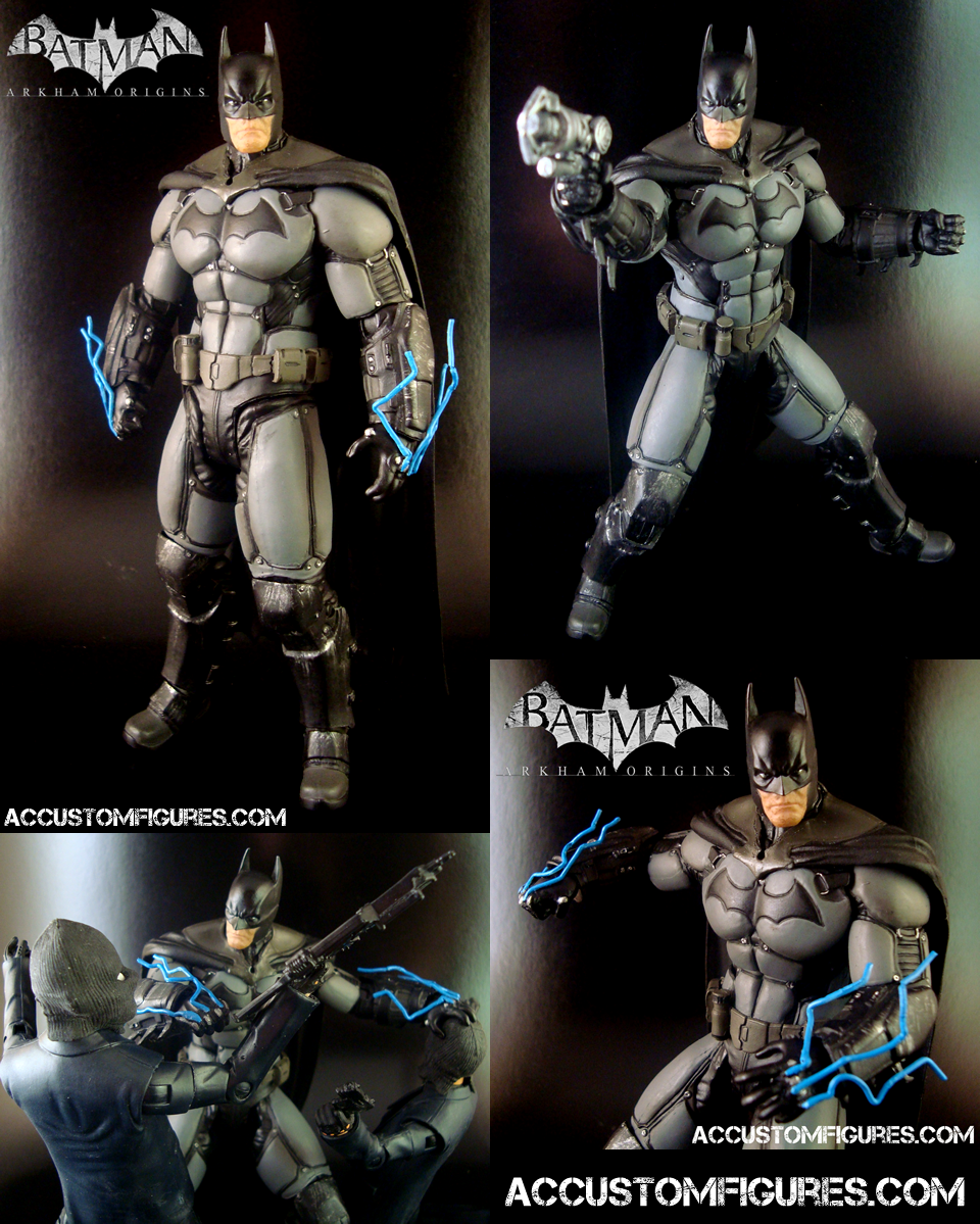 Batman Arkham Origins custom figure by ACCustomFiguresACCF on DeviantArt