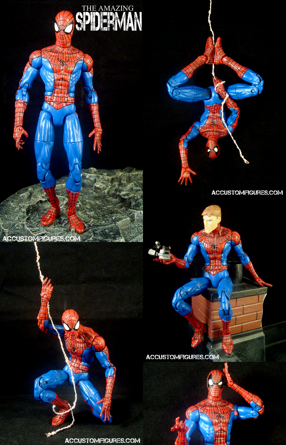 Custom spiderman figure deals