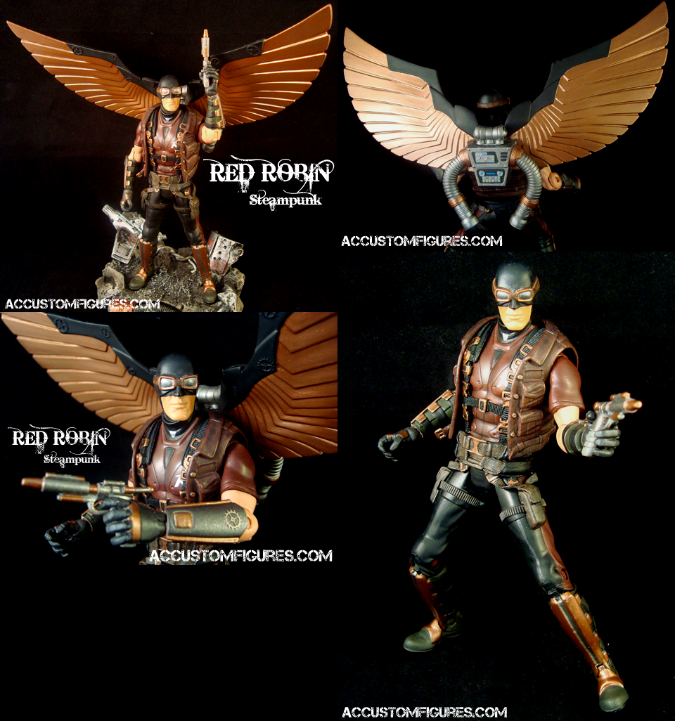 Red Steampunk Robin Hood