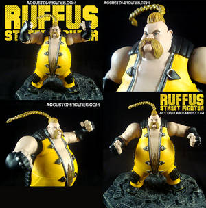 RUFFUS Street Fighter Custom Figure