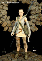 Resistance Rey 6 inch Star Wars TFA custom figure