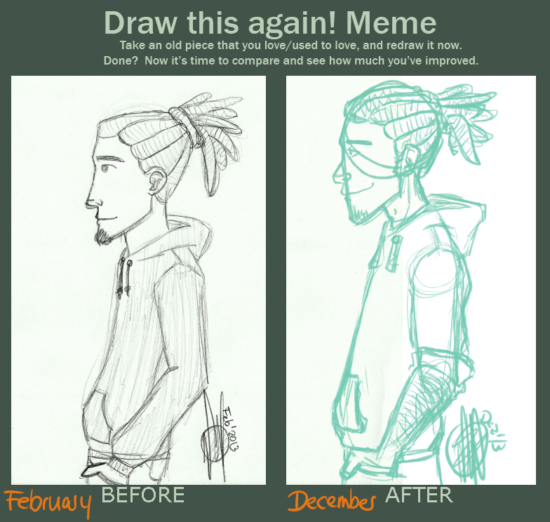 Draw this again Dreadlocks