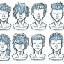 Random Hairstyles Male