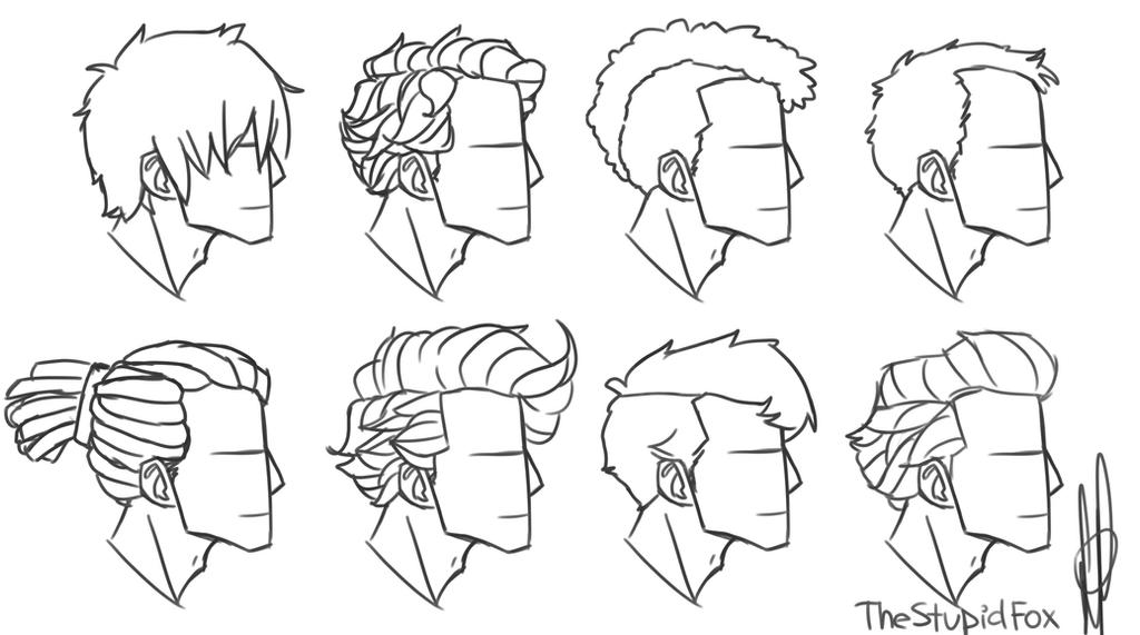 New Hairstyles Male by TheStupidFox on DeviantArt