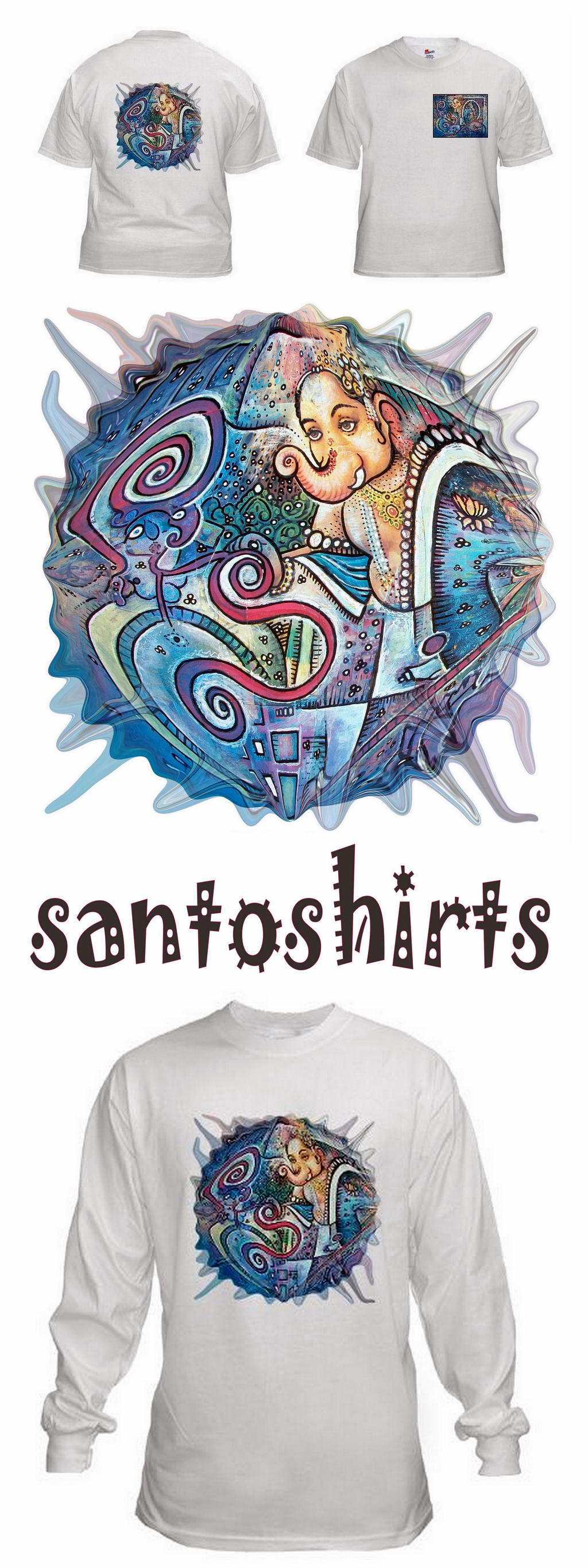 santoshirts by santosam81 supramental art t shirt.