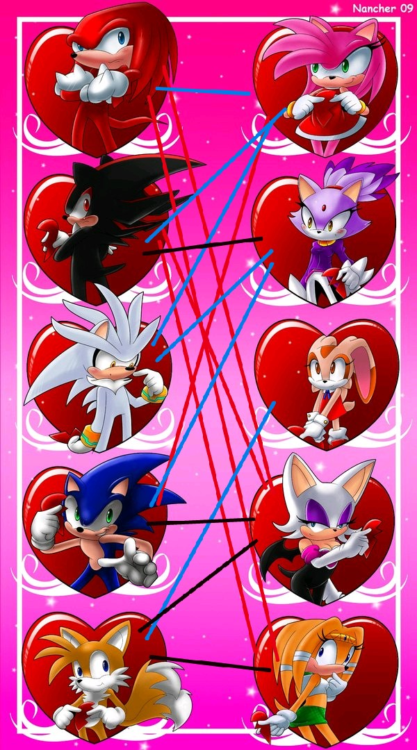 My Sonic Couples by eddiestrickland18 on DeviantArt