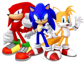 Sonic, Tails and Knuckles