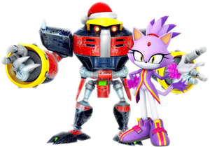 Omega and Blaze Holiday