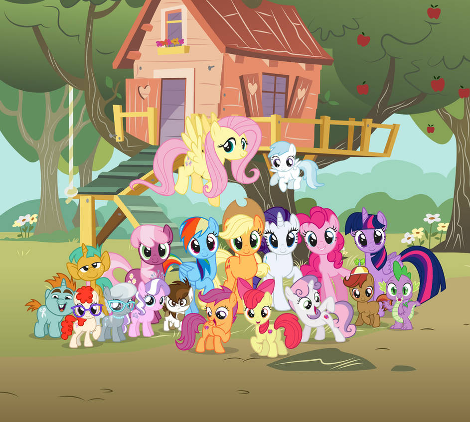 The Crusaders Get Their Cutie Marks by Capt-Nemo