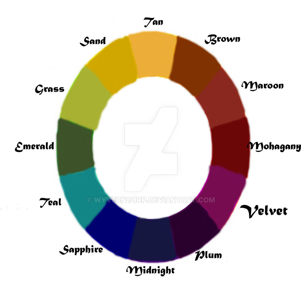 Shadow Color Wheel Drawing Shade Color Wheel by WyvernCorp on DeviantArt