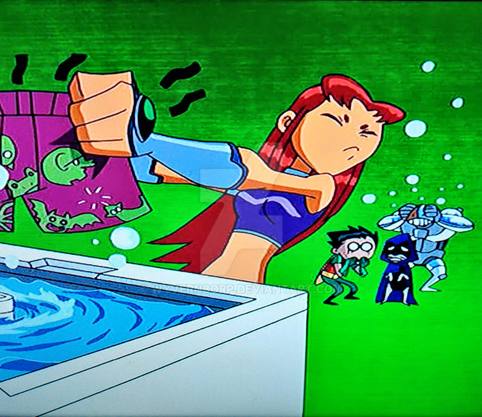 Starfire Over Inflation Starfire belly by WyvernCorp on DeviantArt