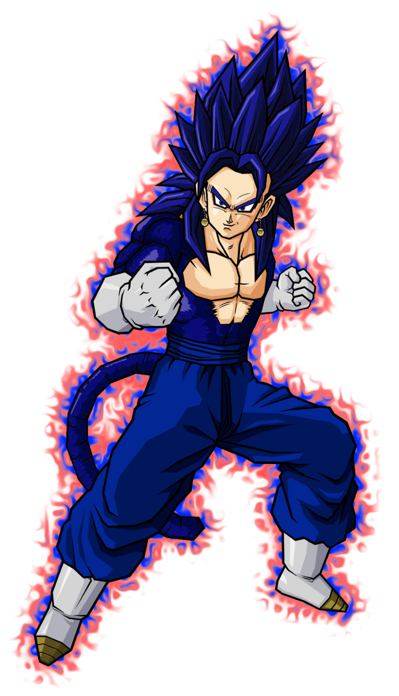 Gogeta SSJ4/SSB Vegito Split (Artist:MahnsterArt) : r/dbz