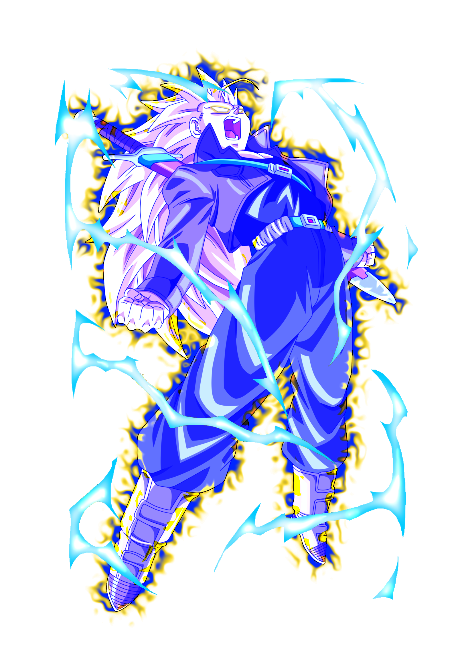 Trunks ssj rage by DragonmarcZ33 on DeviantArt