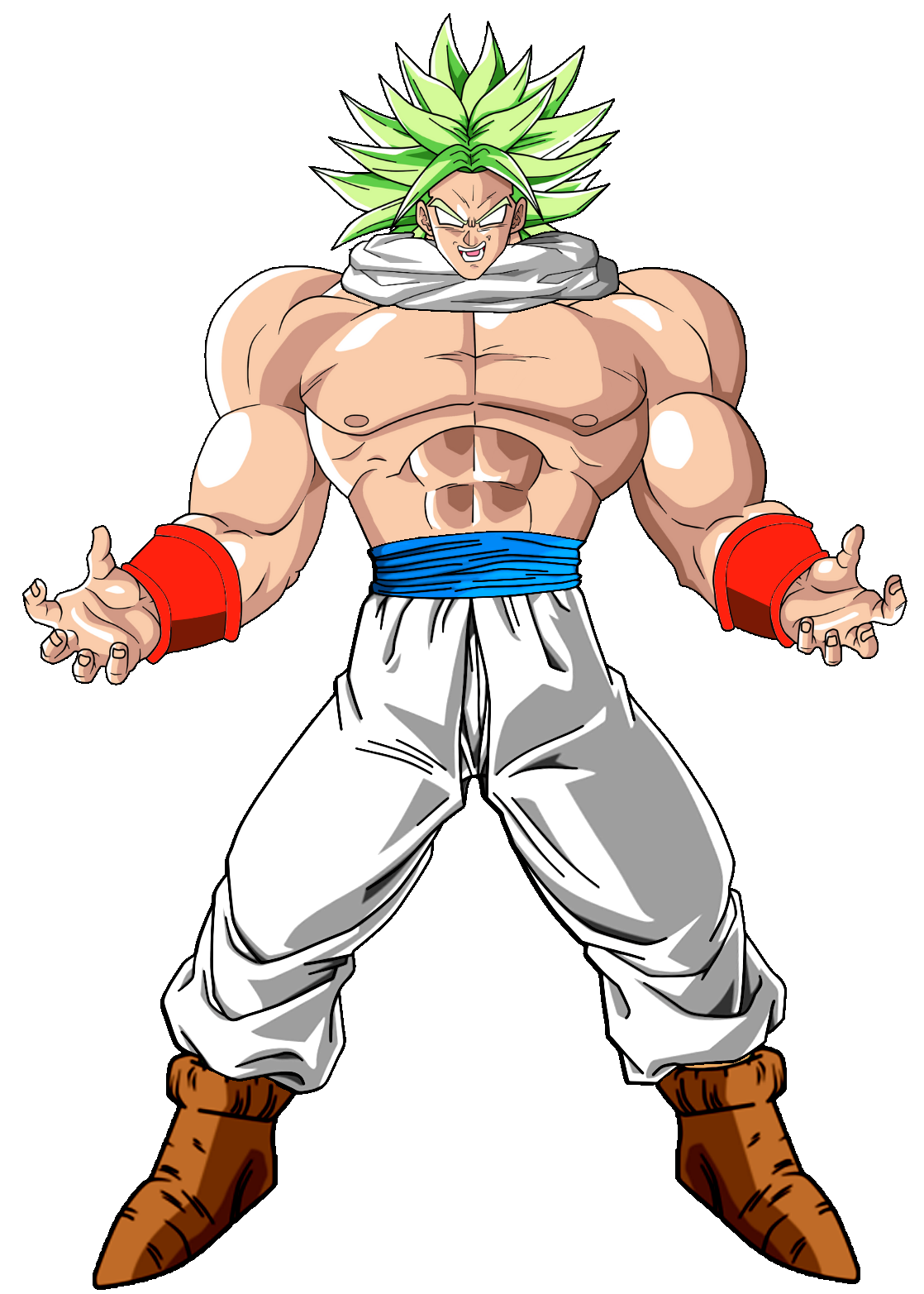 Goku (Namek Saga) SSJ  1 (DBS Broly Palette) by SSJROSE890 on