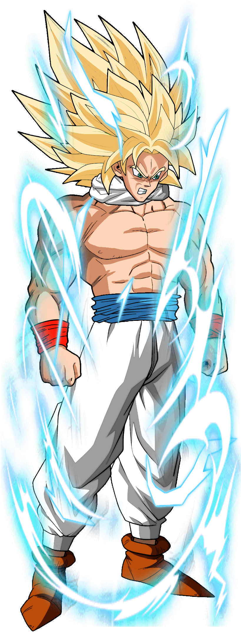 Goku (Namek Saga) SSJ  1 (DBS Broly Palette) by SSJROSE890 on