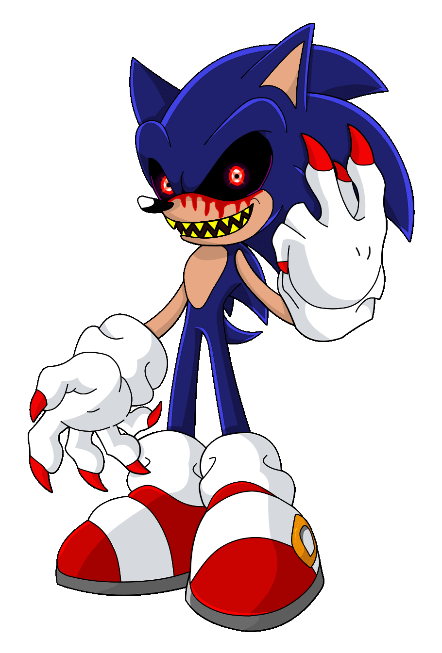 Sonic.exe full sprite sheet .:reuploaded:. by Johnny-HedgeWolf