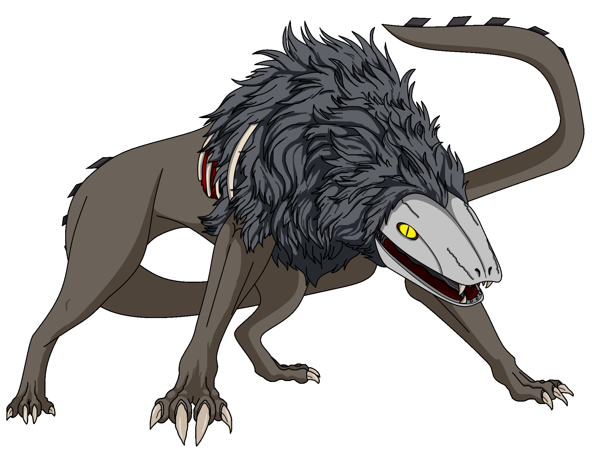 SCP-682 Design concept by MountWhitney on DeviantArt