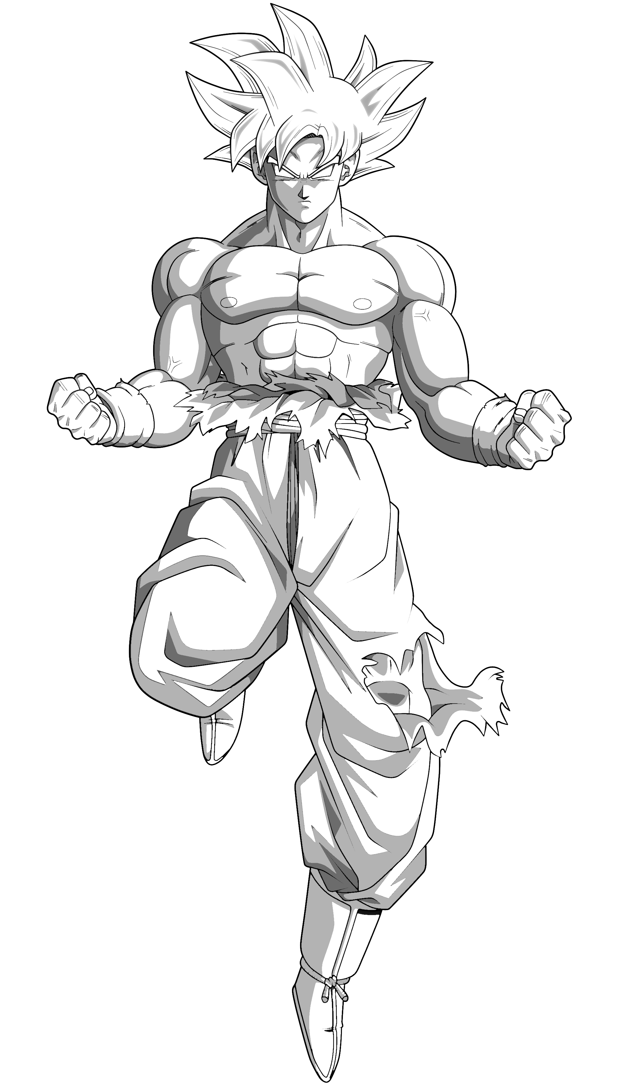 evil goku ultra instinto maligno by xchs on DeviantArt