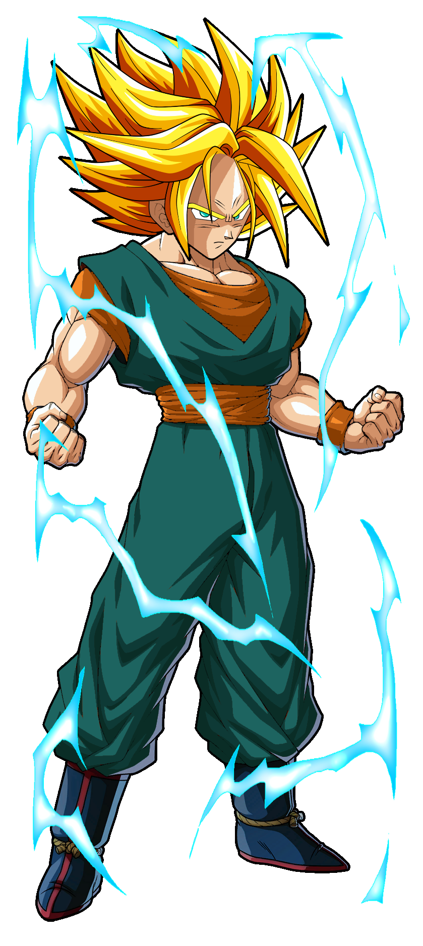 SSJ2 Future Trunks (New DBS) by MajorLeagueGaminTrap on DeviantArt