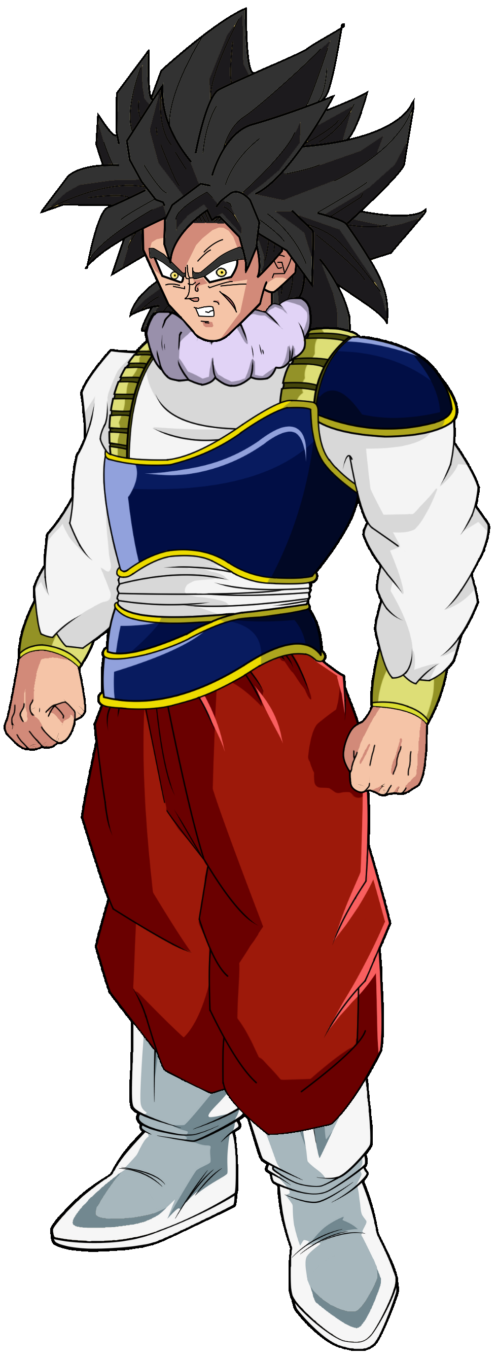 Ikari Broly (Yardrat) by MajorLeagueGaminTrap on DeviantArt