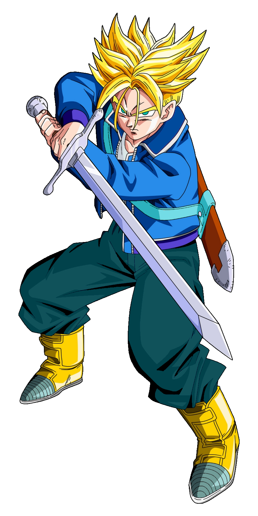 Super Saiyan 4 Future Trunks v.2 (DBU) — Phil Cho