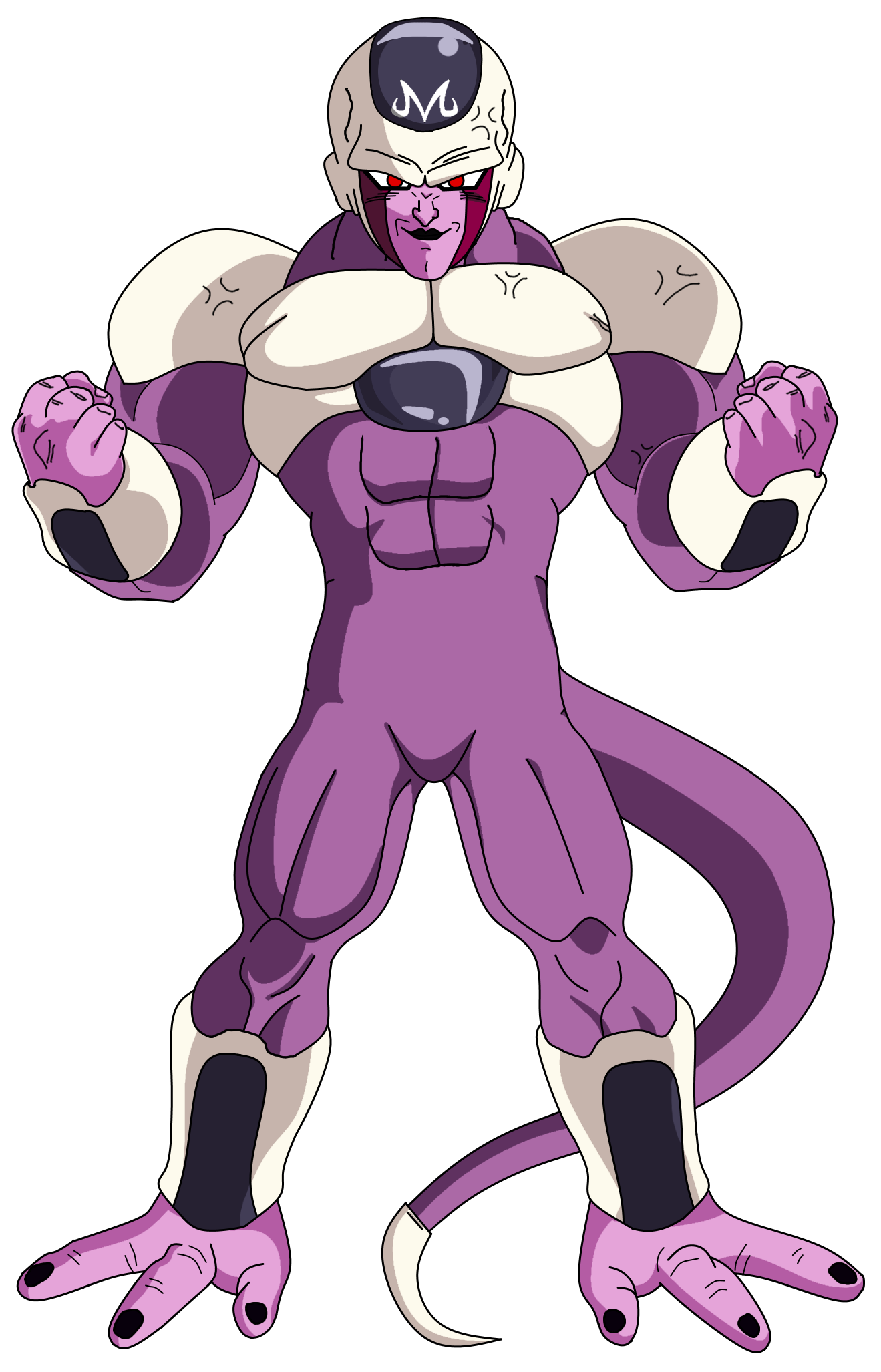 Majin King Cold 4th/final Form by MajorLeagueGaminTrap on DeviantArt