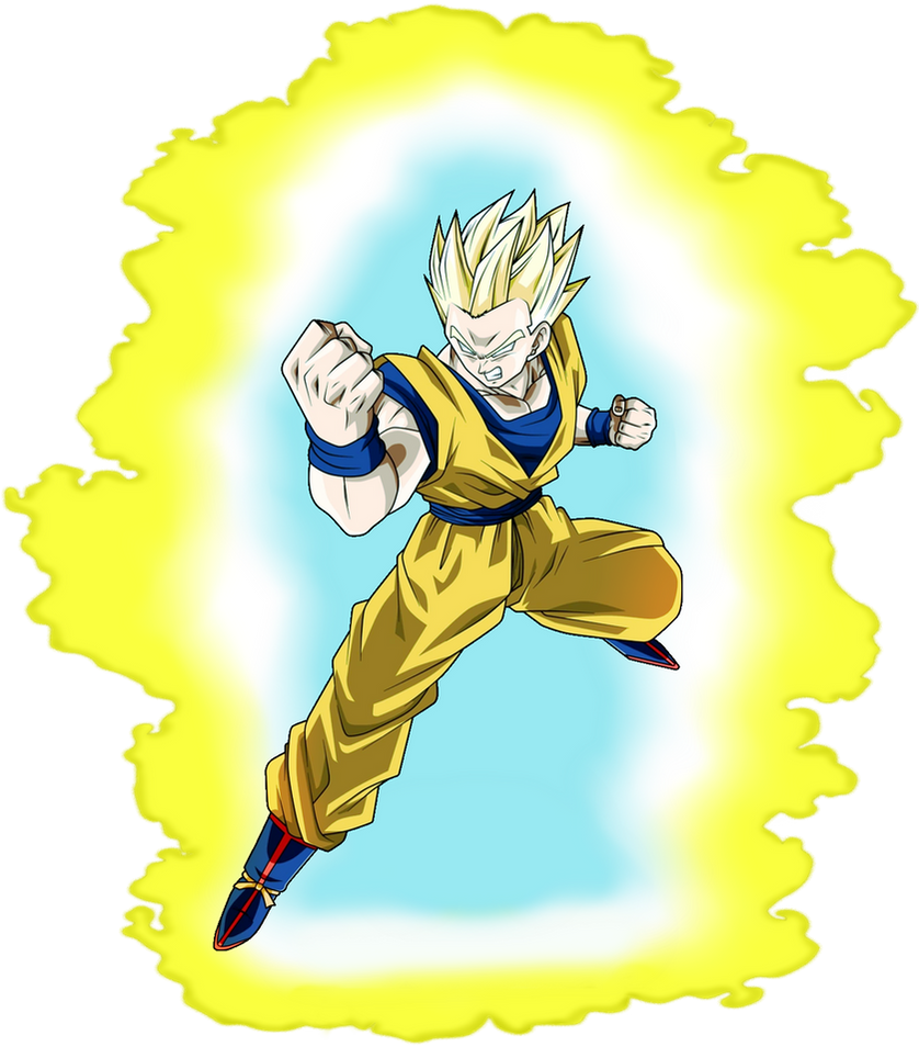 SSJ Rage Gohan by MajorLeagueGaminTrap on DeviantArt