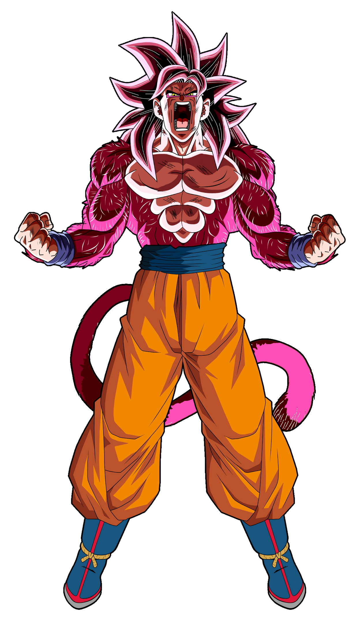 SSJ4 Limit Breaker Goku (DBS) by MajorLeagueGaminTrap on DeviantArt