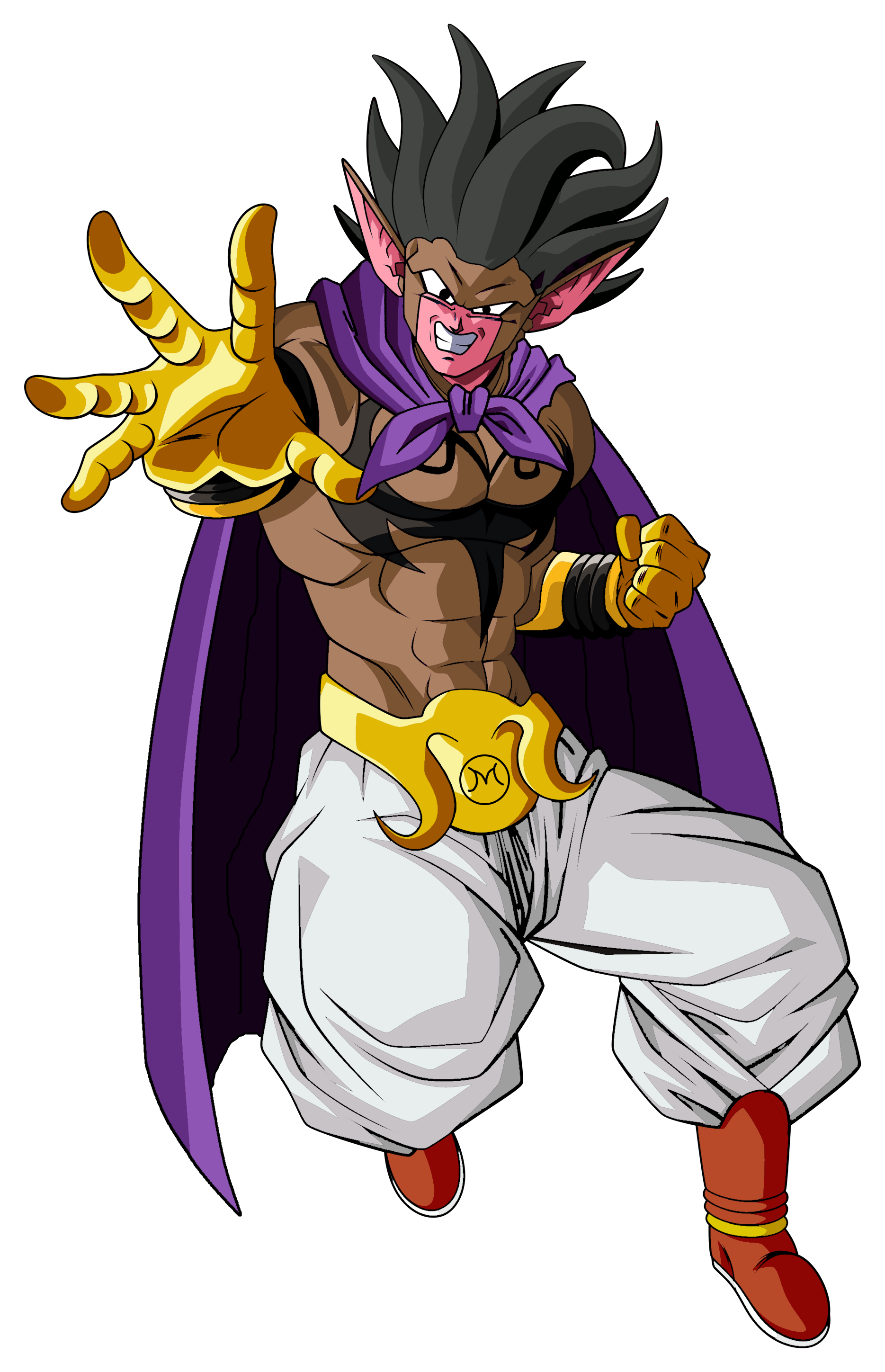 Uub 04 (DB GT - Fusion Majinbu) by DBpersonajes on DeviantArt