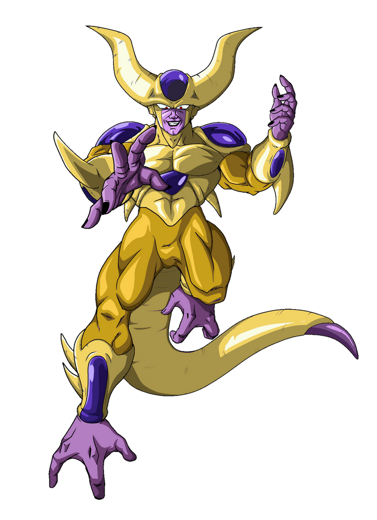 Golden King Cold (2nd Form) by MajorLeagueGaminTrap on DeviantArt