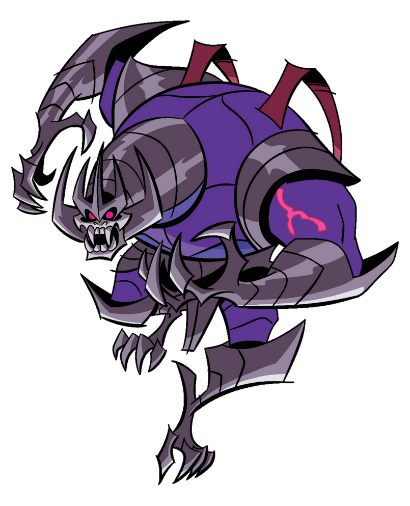 Dark Rottmnt Shredder (RotTMNT)(Full Body) by MajorLeagueGaminTrap on DeviantArt