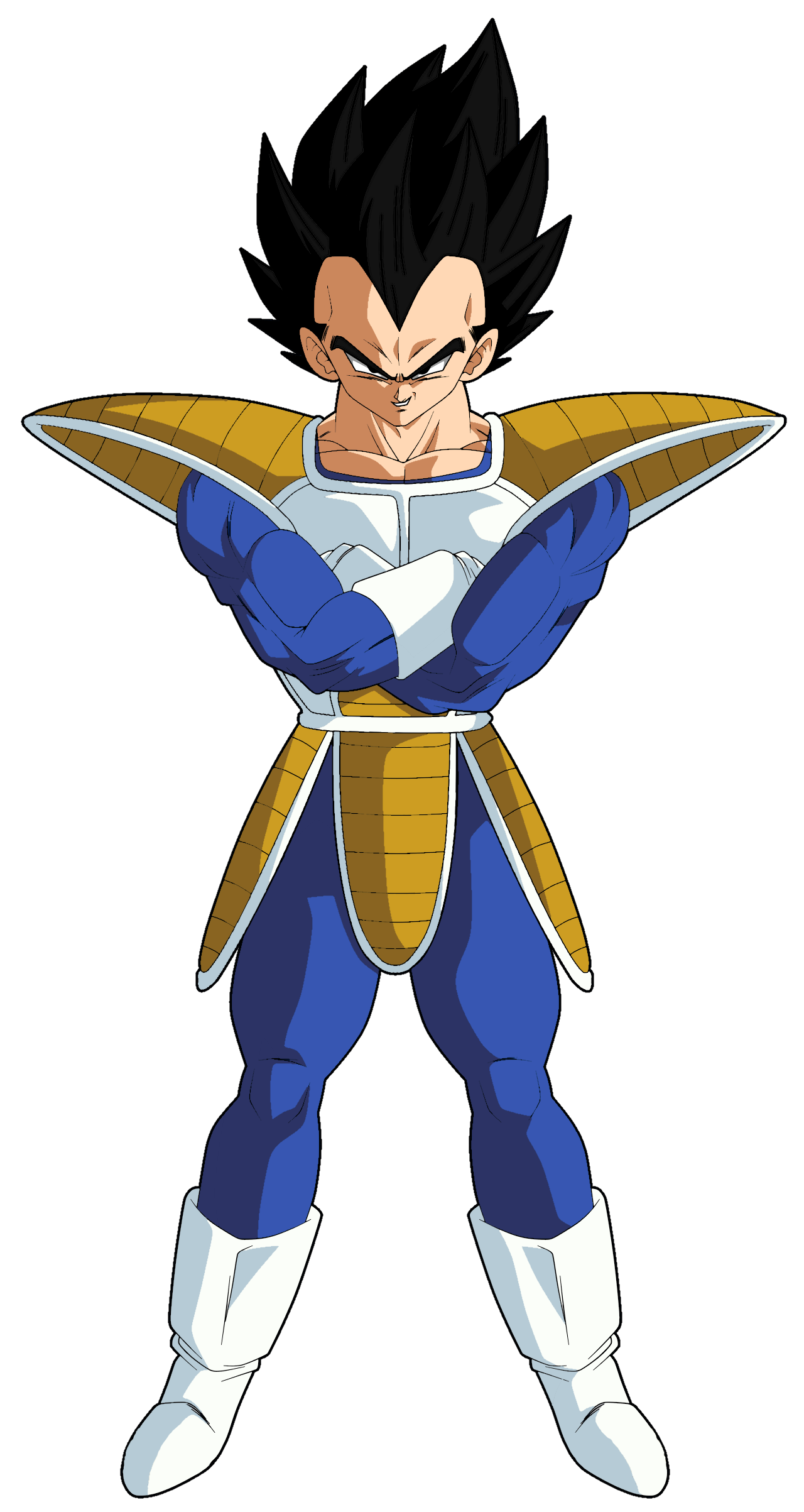 Vegeta (Saiyan Saga)(Manga colors) by MajorLeagueGaminTrap on DeviantArt