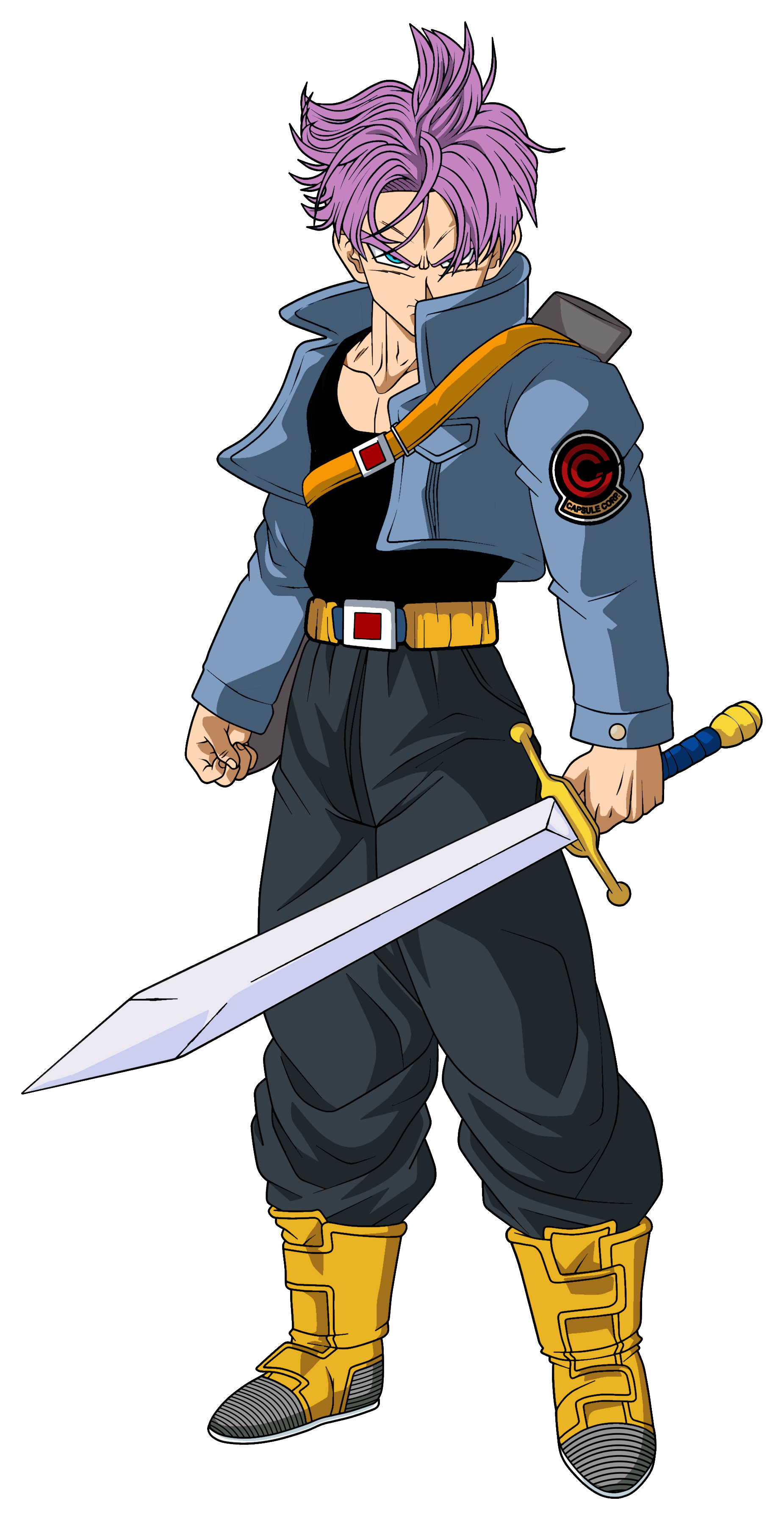 Future Trunks (Manga Colors) by MajorLeagueGaminTrap on DeviantArt