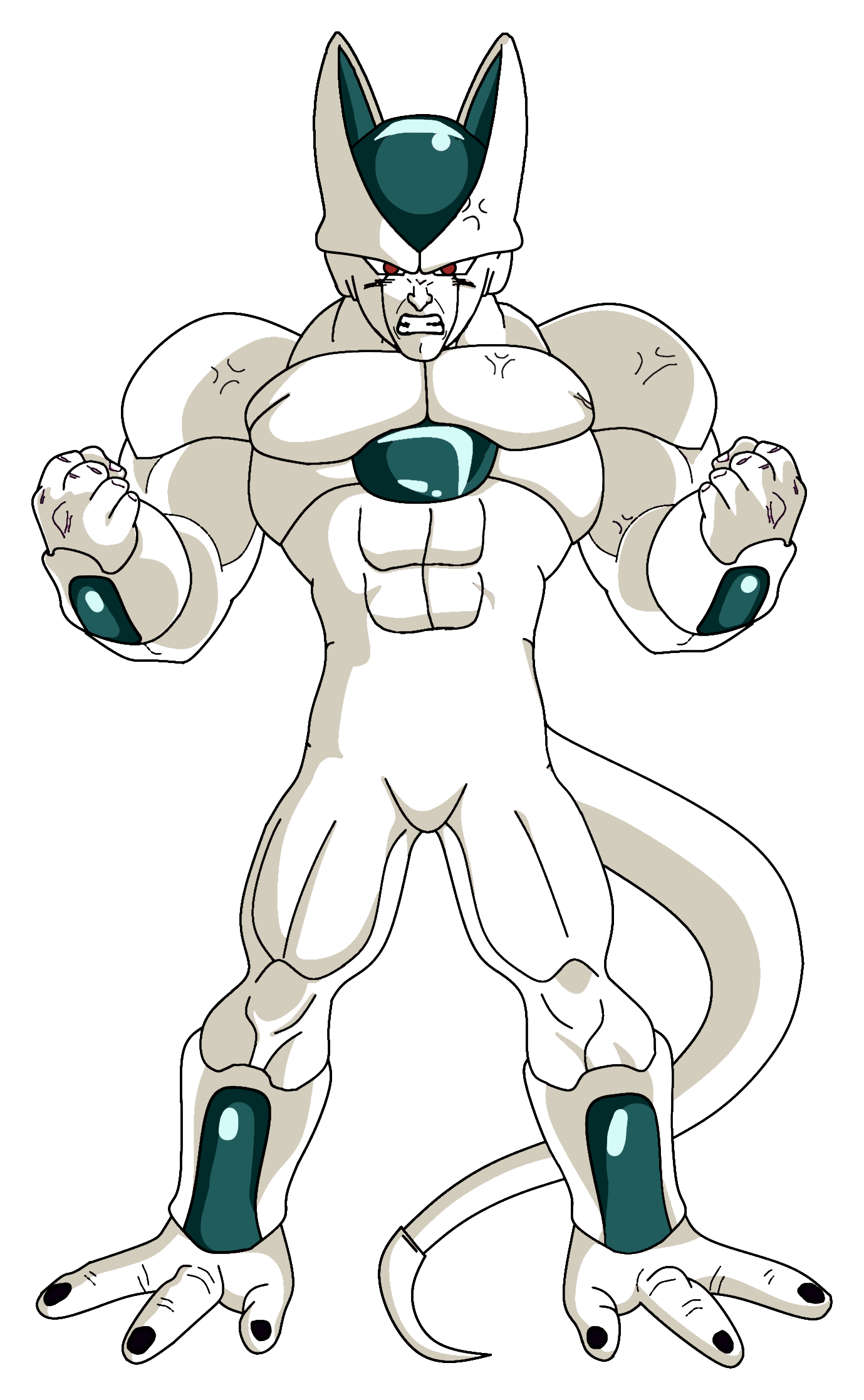 King Cold 4th Form (Full Power)(V2) by MajorLeagueGaminTrap on DeviantArt