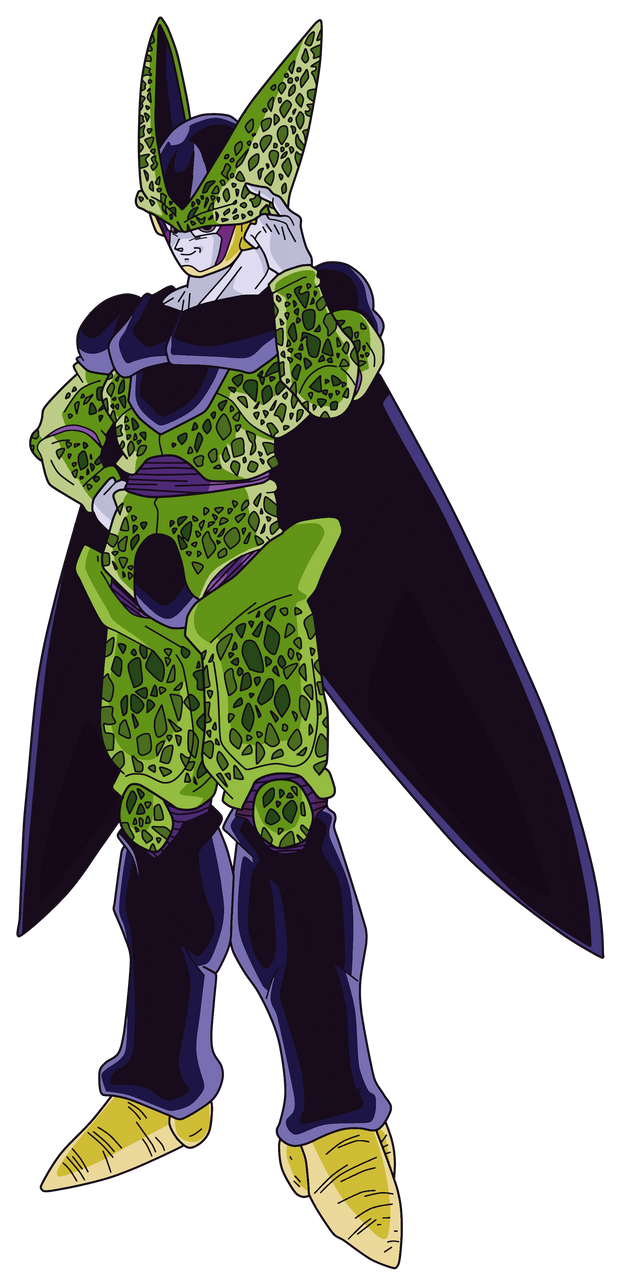 Perfect Cell (Anime Colors) by MajorLeagueGaminTrap on DeviantArt
