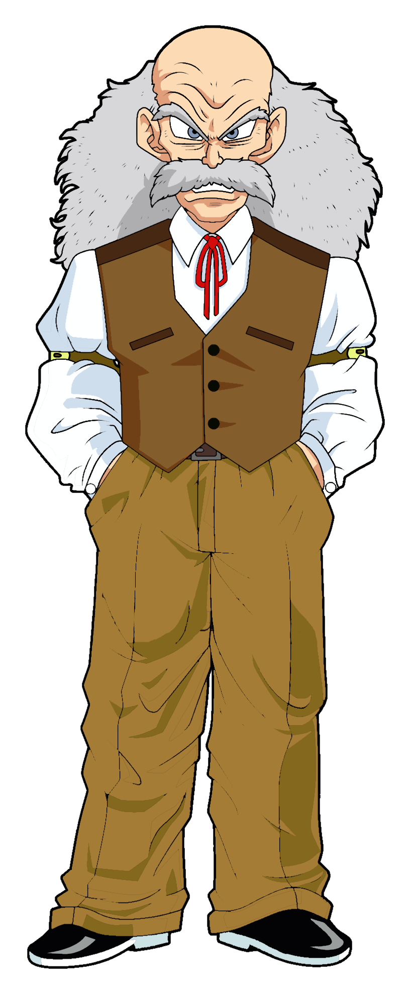 Dr. Gero (Human)(Manga Colors) by MajorLeagueGaminTrap on DeviantArt