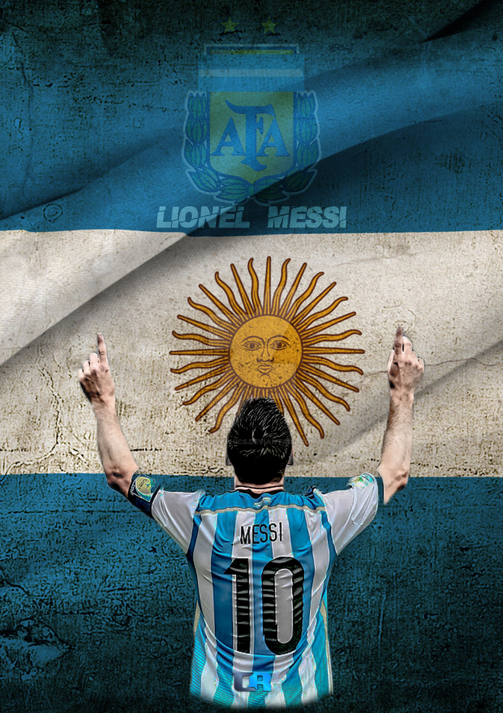 Messi Lock In Lock Screen Of Lionel Messi by CR7Graphics on DeviantArt