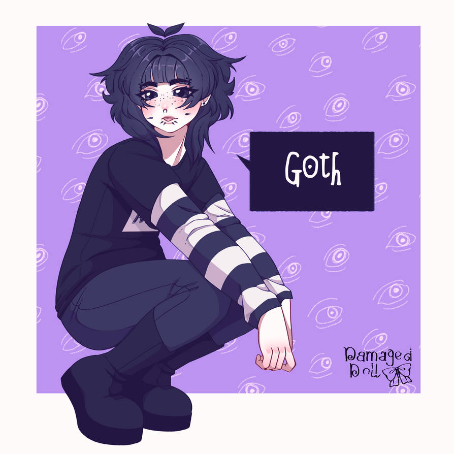 Goth Deviantart Meme Goth by DamagedDollie on DeviantArt