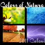 Calendar - Colors of Nature