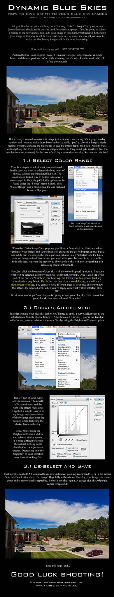 Dynamic Blue Skies Tutorial