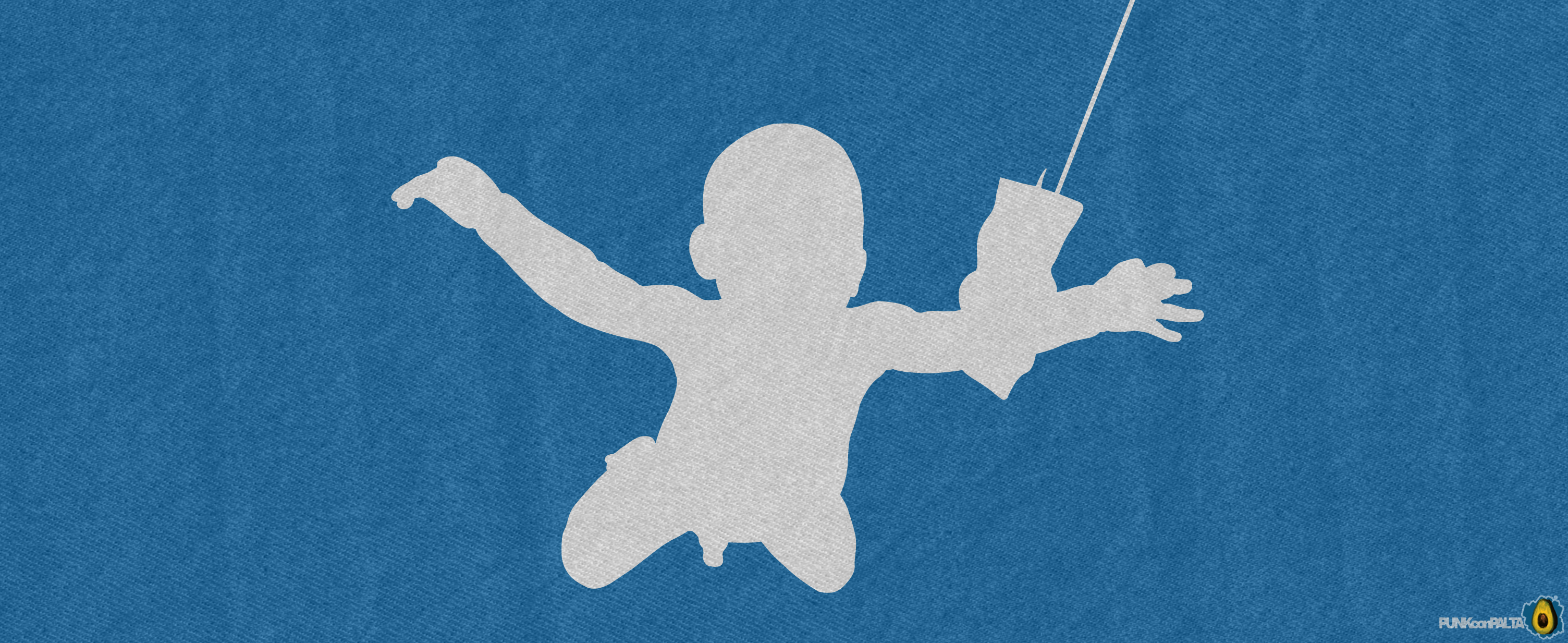 Banner Nevermind Nirvana Minimalist