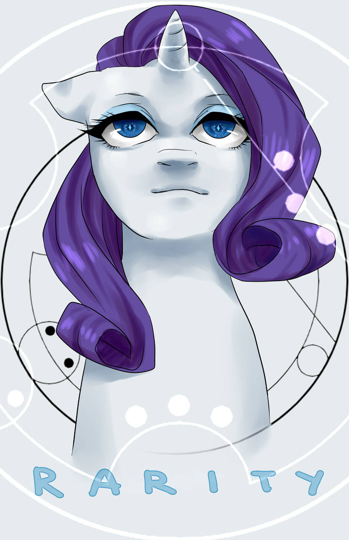 Rarity Print by EtrnlPeace on DeviantArt