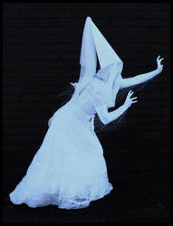 White lady in night