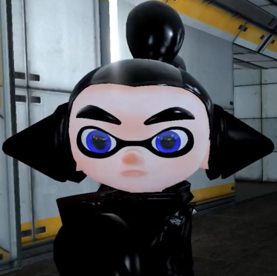 Deviantart Dark Inkling Black inkling boy by TheNextbotFan123 on DeviantArt